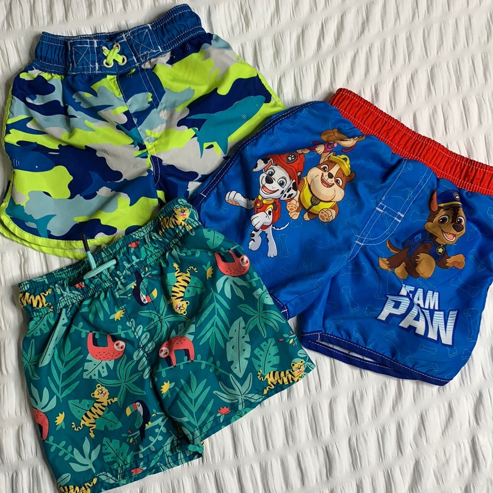 Nickelodeon swimming shorts and variety of others